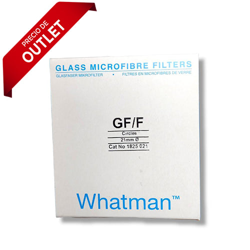 22084. PAPEL MICROFIBRA DE VIDRIO GF/F 2.1CM C/100 WHATMAN