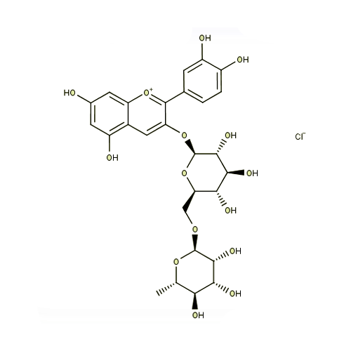 17963. STD KERACYANIN CHLORIDE 96% 10MG - EXTRASYNTHESE