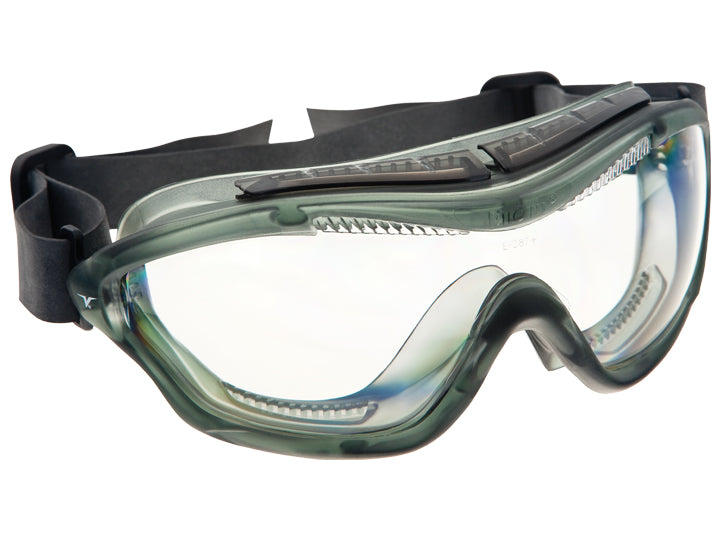 1932. LENTES DE SEGURIDAD VERATI M50, MARCO FLEXIBLE DE PVC, VISION PANORAMICA