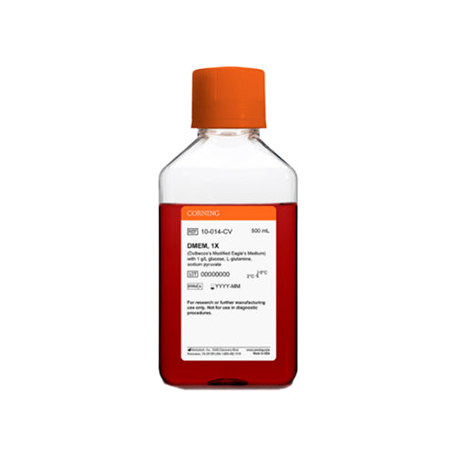 6853. MEDIO DE EAGLE MODIFICADO DE DULBECCO 1G/L DE GLUCOSA, L-GLUTAMINA, PIRUVATO DE SODIO - CORNING