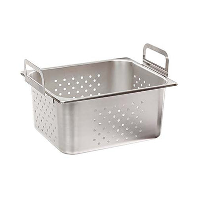 12795. BANDEJA DE ACERO INOXIDABLE PERFORADA 11.4LT (2.5GAL) P/BAÑO ULTRASONICO SERIE 5800 BRANSON