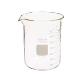 2906. VASO DE PRECIPITADO DE VIDRIO 800ML FORMA BAJA GRIFFIN PYREX