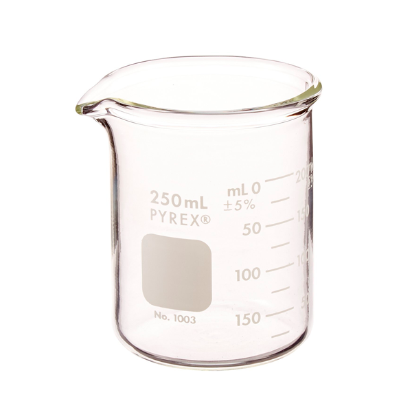 2797. VASO DE PRECIPITADO DE VIDRIO 2LT PARED GRUESA - PYREX