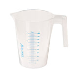 50042. JARRA DE PLASTICO GRADUADA C/ASA - PYREX