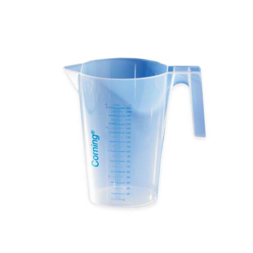 16219. JARRA DE PLASTICO 500ML GRADUADA C/ASA PAQUETE C/2 PIEZAS - CORNING