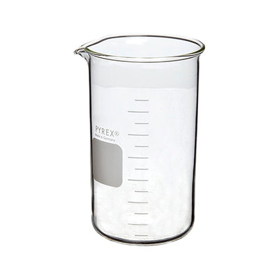 11511.VASO DE PRECIPITADO DE VIDRIO 100ML FORMA ALTA C/PICO BERZELIUS PAQUETE C/5 PIEZAS - PYREX
