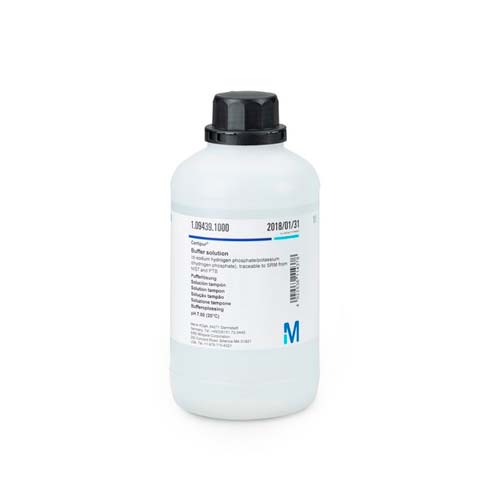 15823. SOLUCION BUFFER PH 7 TRAZABLE A SRM DE NIST Y PTB 1LT - MERCK