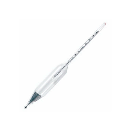 12068. HIDROMETRO GRAVEDAD ESPECIFICA 60°F ASTM 85H P/LIQUIDOS MAS LIGEROS QUE EL AGUA - FISHERBRAND