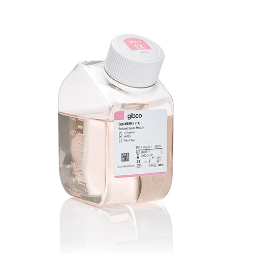 53413. MEDIO DE SUERO REDUCIDO OPTI-MEM I, SIN ROJO FENOL 500ML - GIBCO