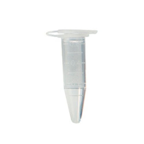 23108. MICROTUBOS 0.65ML DE POLIPROPILENO CLARO NO ESTERIL BAJA RETENCION PAQUETE C/500 PIEZAS SORENSON
