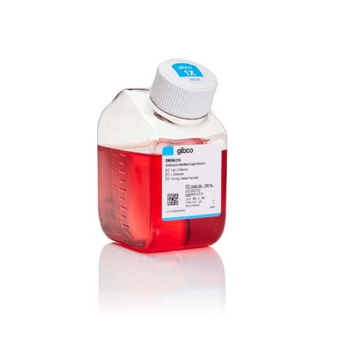 53717. DMEM (DULBECCOS MODIFIED EAGLES MEDIUM) GLUCOSA BAJA, PIRUVATO 500ML - GIBCO