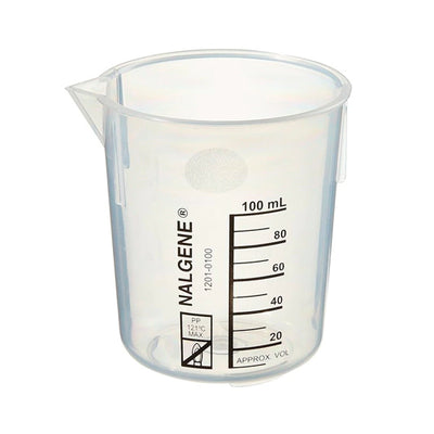 11074. VASO DE PRECIPITADO DE POLIPROPILENO 100ML PAQUETE C/2 PIEZAS - NALGENE