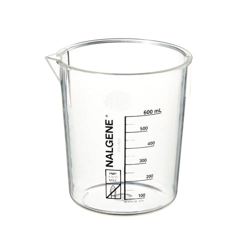 11081. VASO DE PRECIPITADO DE POLIMETILPENTANO 600ML - NALGENE
