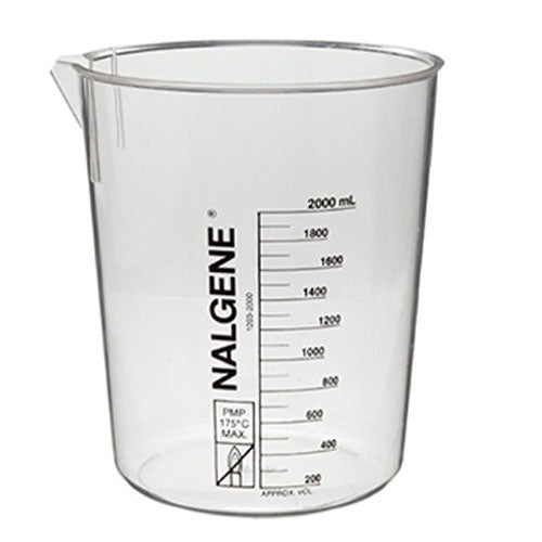 3405. VASO DE PRECIPITADO DE POLIMETILPENTANO 2LT - NALGENE