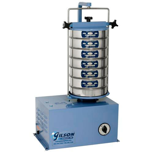 25865. AGITADOR DE TAMICES DE 8PULG C/TEMPORIZADOR MECANICO 115V 60HZ GILSON