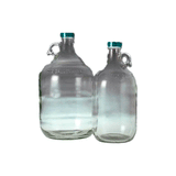 25402. JARRA DE VIDRIO CLARO 64OZ (1920ML) TAPA NEGRA C/REVESTIMIENTO DE CAUCHO FENOLICO 38-400 C/6, GLC-01412 QORPAK