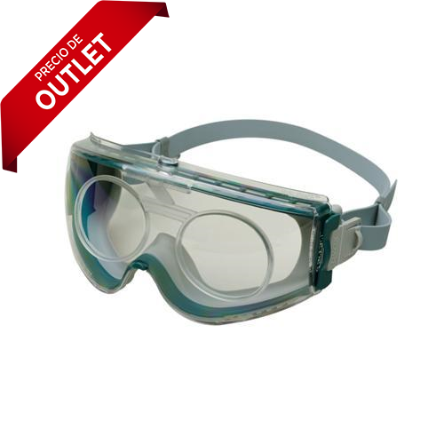 3076. LENTES DE SEGURIDAD TIPO GOGGLE CLARO ANTINIEBLA S3960C