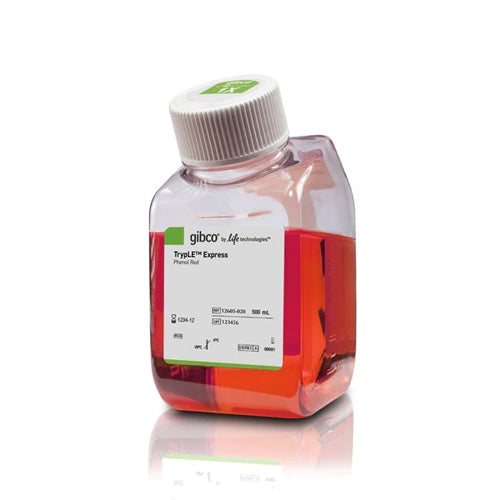3157. SOLUCION DE ENZIMA TRIPLE EXPRESS 1X C/ROJO DE FENOL P/CULTIVO CELULAR 500ML - GIBCO