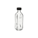 50179. BOTELLA DE VIDRIO P/DILUCION DE LECHE BOCA ANGOSTA C/TAPON DE ROSCA - PYREX