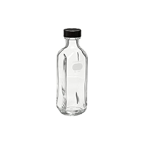 50179. BOTELLA DE VIDRIO P/DILUCION DE LECHE BOCA ANGOSTA C/TAPON DE ROSCA - PYREX