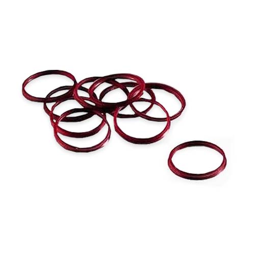 12742.ANILLO DE VERTIDO ROJO DE ALTA TEMPERATURA P/BOTELLA ROSCA GL45 CAJA C/50 PIEZAS - PYREX