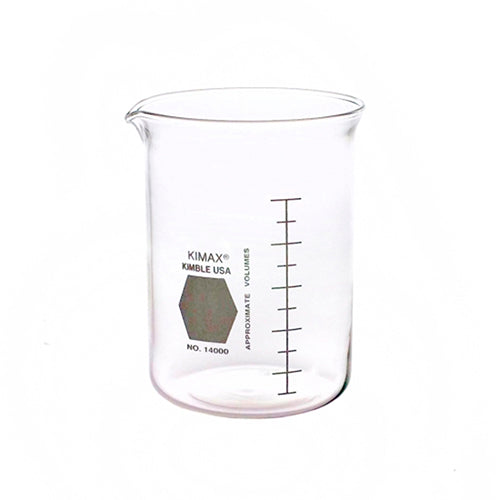 11550. VASO DE PRECIPITADO DE VIDRIO 400ML FORMA BAJA GRIFFIN PAQUETE C/2 PIEZAS - KIMAX