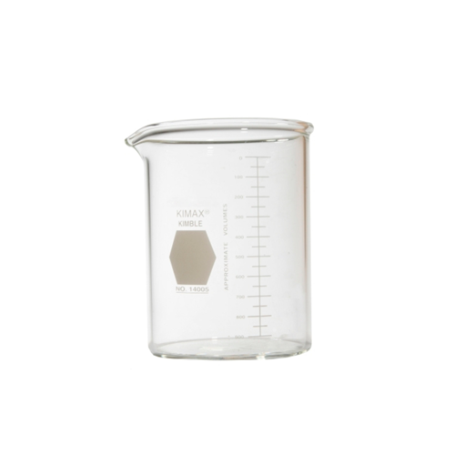 18340. VASO DE PRECIPITADO DE VIDRIO 2LT FORMA BAJA REFORZADO PARED GRUESA - KIMAX