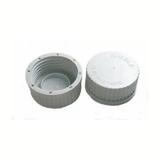 25266. TAPON DE ROSCA DE POLIPROPILENO GRIS GL-45 P/BOTELLA DE CULTIVO PAQUETE C/3 PIEZAS KIMAX
