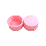 24689. TAPON DE ROSCA DE POLIPROPILENO ROSA GL-45 P/BOTELLA DE CULTIVO PAQUETE C/3 PIEZAS KIMAX
