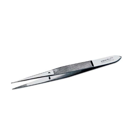 54755. PINZA DE ACERO NIQUELADO PUNTA PUNTIAGUDA 11.4CM - HACH