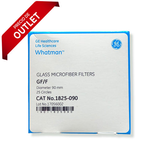 22929. PAPEL MICROFIBRA DE VIDRIO GF/F 9.0CM C/25 WHATMAN