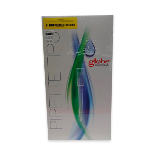 10490. PUNTAS 200UL CLARAS UNIVERSAL DE BAJA RETENCION C/FILTRO, ESTERIL, CERTIFICADA C/960 GLOBE SCIENTIFIC