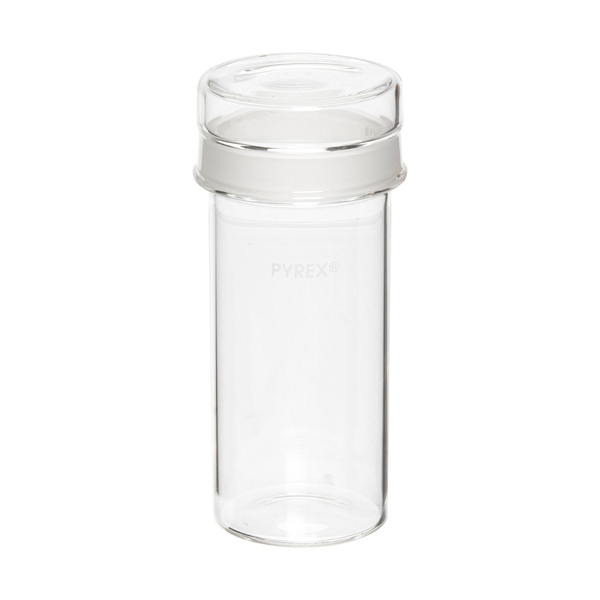 2652. PESAFILTROS DE VIDRIO 30ML FORMA REGULAR C/BOCA ESMERILADA 34/12 - PYREX