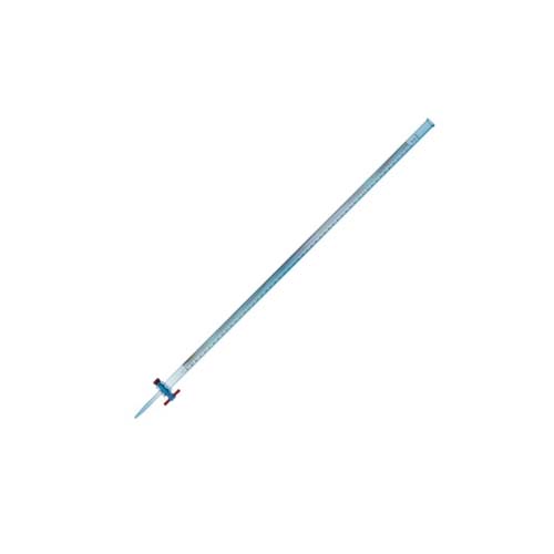 14221. BURETA DE VIDRIO 50ML CLASE A SERIALIZADA/CERTIFICADA C/LLAVE DE TEFLON - KIMAX