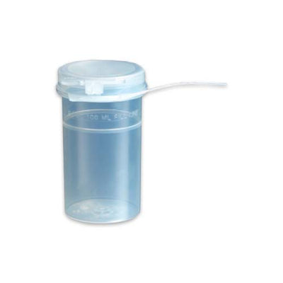 16021.CONTENEDOR DE POLIPROPILENO P/MUESTRA 100ML P/ANALISIS DE COLIFORMES ESTERIL CAJA C/100 PIEZAS - CORNING