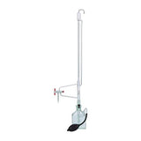 4898. BURETA DE VIDRIO "A" AUTOMATICA TRES VIAS C/BOTELLA RECEPTORA SERIALIZADA Y CERTIFICADA 50ML - KIMAX