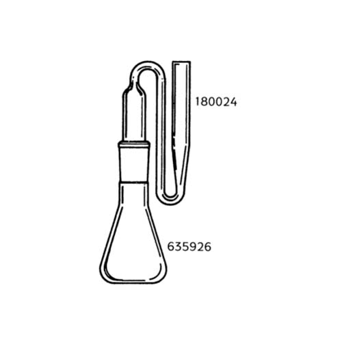 17499. GENERADOR DE ARSINA C/LAVADOR/ABSORBEDOR DE UNA PIEZA - WHEATON