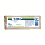 51549. ABATELENGUAS DE MADERA 15CM PAQUETE C/20 BOLSAS C/25 PIEZAS - PROTEC