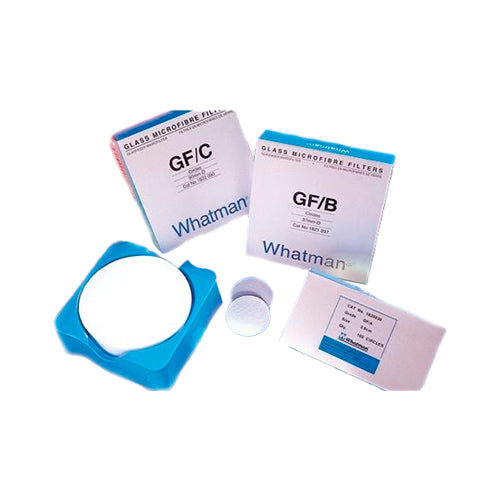 6971. PAPEL MICROFIBRA DE VIDRIO GF/B 11CM C/25 WHATMAN