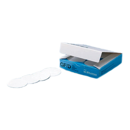 6979. PAPEL MICROFIBRA DE VIDRIO GF/D 7CM C/100 WHATMAN