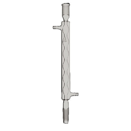 26923. CONDENSADOR DE VIDRIO ALLIHN 500MM JUNTA 24/40 KIMAX