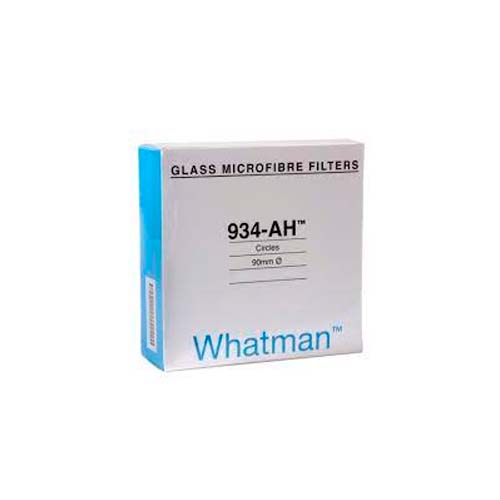 20562. PAPEL MICROFIBRA DE VIDRIO 934AH 8.5CM C/100 - WHATMAN