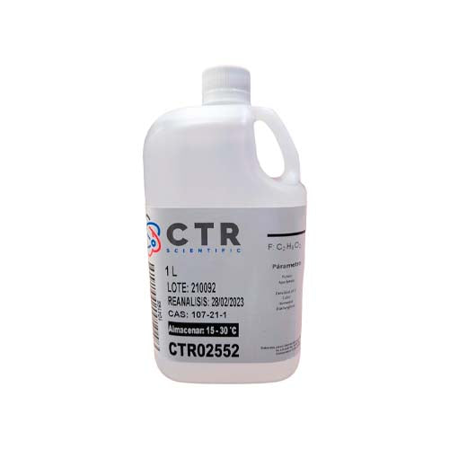 20133. ETILENGLICOL RA PLASTICO 1LT PAQUETE C/2 PIEZAS - CTR