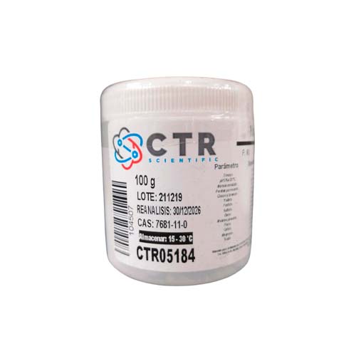 50955. YODURO DE POTASIO RA ACS PLASTICO 100GR - CTR