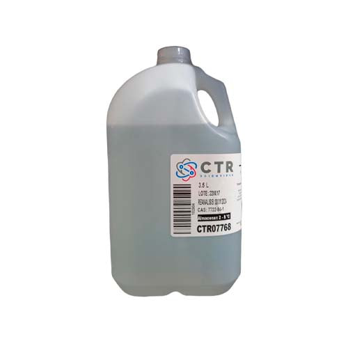 20190. PEROXIDO DE HIDROGENO SOLN 30% PLASTICO 3.5LT - CTR