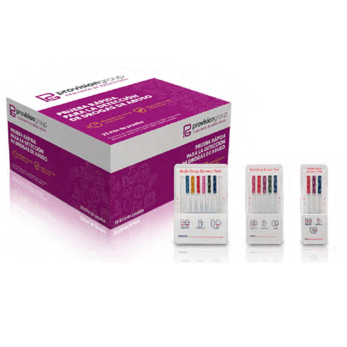 23332. PRUEBA MULTIDROGA ONE SECOND - PANEL DE 3 PARAMETROS THC/COC/MET - ONE SECOND