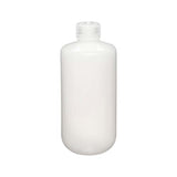 13645. FRASCO DE POLIETILENO ALTA DENSIDAD 1LT TRANSPARENTE TIPO BOSTON BOCA ANGOSTA C/TAPA DE POLIPROPILENO, NO ESTERIL PAQUETE C/2 PIEZAS - NALGENE
