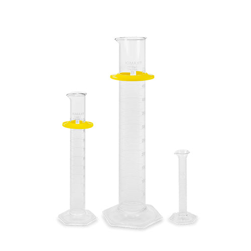 11558.PROBETA (MEDIDA CILINDRICA) DE VIDRIO 100ML CLASE B GRADUADA TC C/ VERTEDERO BASE HEXAGONAL  - KIMAX