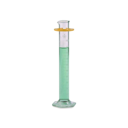 18331. PROBETA (MEDIDA CILINDRICA) DE VIDRIO 10ML CLASE B GRADUADA TC C/ VERTEDERO BASE HEXAGONAL - KIMAX