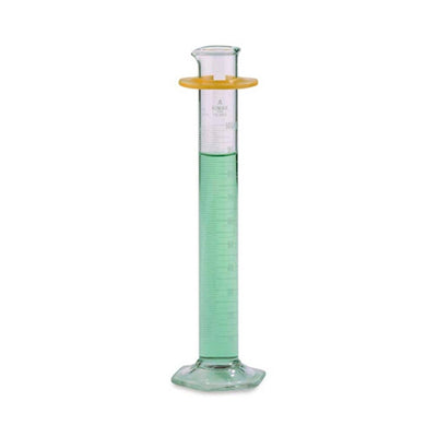 10863. PROBETA (MEDIDA CILINDRICA) DE VIDRIO 250ML CLASE B LINEA BLANCA - KIMAX